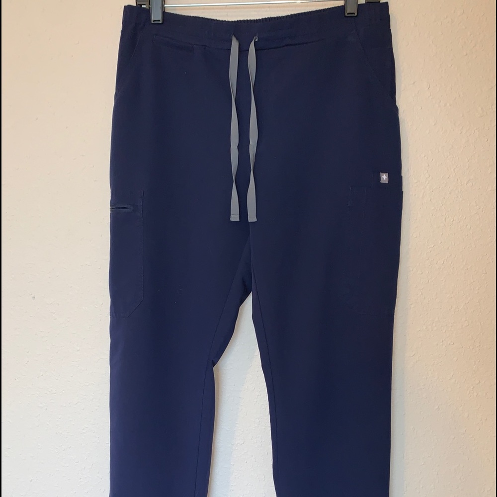 Figs Kade Cargo Pants Medium Navy Gem